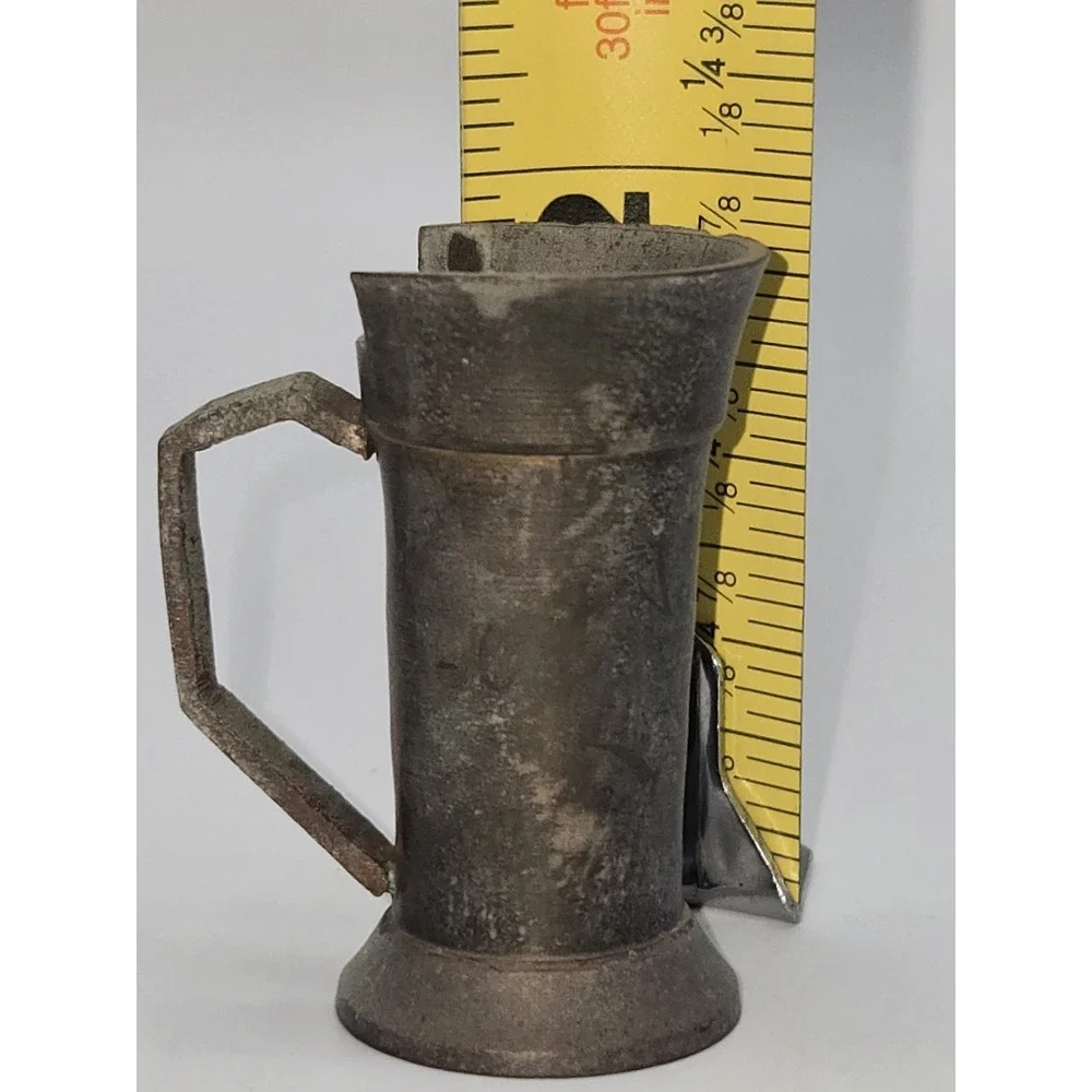 Vintage Miniature Brass Measuring Cup‎